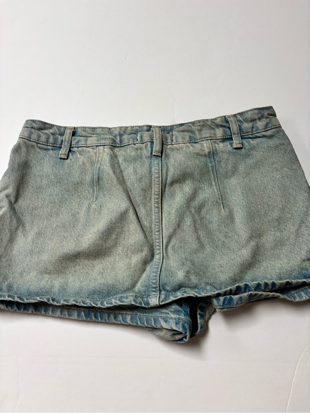 We The Free Gallivanting Mini Denim Skort - Picture 2 of 3